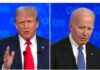 Debate presidencial en EEUU: Biden y Trump exhibieron sus diferencias en el primer cruce antes de las elecciones