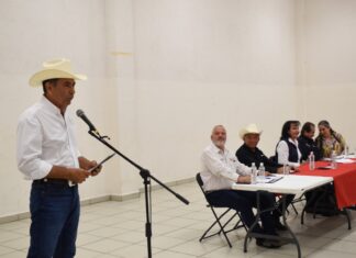 Reciben pequeños ganaderos de Álamos crédito del programa Estratégico de Protección Civil en Materia Hídrica