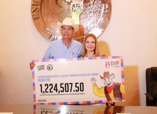 DIF Sonora recibe donativo por parte de la Unión Ganadera Regional de Sonora