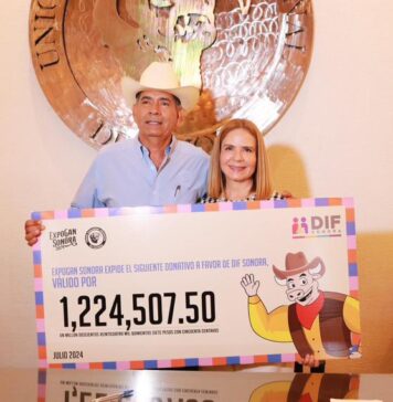 DIF Sonora recibe donativo por parte de la Unión Ganadera Regional de Sonora