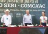 Presiden Gobernador Durazo, presidente López Obrador y presidenta electa Sheinbaum continuidad de restitución de derechos a comunidad Seri