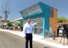 Supervisa Toño Astiazarán prototipo de parada de transporte público