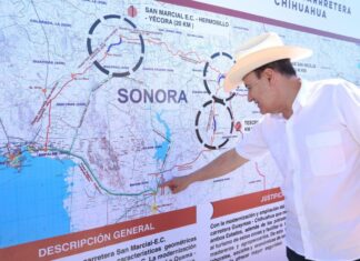 Consolida Gobernador Durazo conectividad turística y económica con modernización de carretera Guaymas-Chihuahua