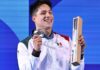 El mexicano Osmar Olvera gana bronce en trampolín de 3 metros