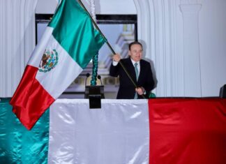 Ante 30 mil personas, Gobernador Durazo conmemora ceremonia de 214 Aniversario de Grito de Independencia