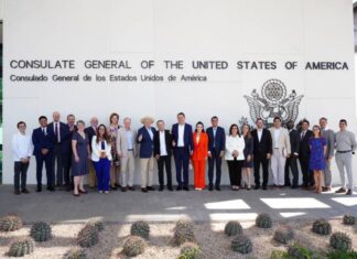 Plan Sonora une relación Sonora y Estados Unidos, coinciden Gobernador Durazo y embajador Ken Salazar