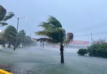 La tormenta «Helene» causa estragos en Quintana Roo: fuertes lluvias, inundaciones y cancelaciones de vuelos en Cancún