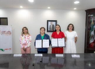 Firman ISJ y Cecyte Sonora convenio para la profesionalización de jóvenes sonorenses