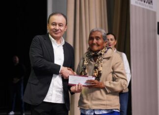 Anuncia Gobernador Durazo inicio de pago de Pensiones y Programas de Bienestar en Sonora