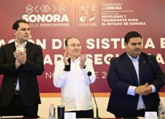 Gobernador Durazo crea primer modelo estatal para garantizar movilidad segura y eficiente