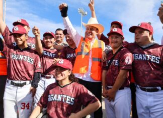 Rescata Gobernador Durazo unidades deportivas en beneficio de niños, jóvenes y adultos atletas