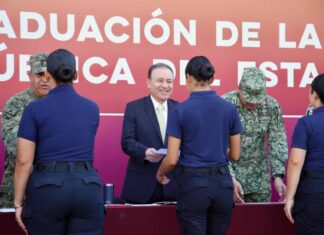 Gobernador Durazo impulsa nueva generación de policías de élite con USP
