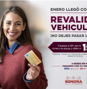 Gobierno de Sonora invita a aprovechar descuentos en la revalidación vehicular 2025