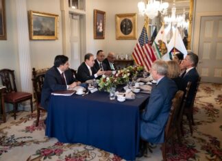 Gobernador Durazo y Gobernador Newsom firman acuerdo histórico para desarrollo sustentable binacional con California