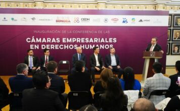 Gobernador Durazo impulsa alianza entre sector empresarial y CEDH para fortalecer los derechos laborales en Sonora