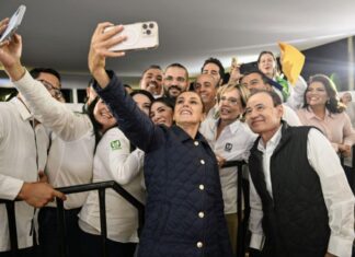 Cumplen Gobernador Durazo y Presidenta Sheinbaum a sonorenses con histórico inicio de obra de Hospital del IMSS en SLRC