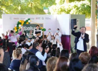 Gobernador Durazo arranca en escuelas de Sonora la Estrategia Nacional de Vida Saludable