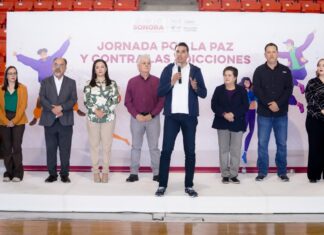 Promueve Gobernador Durazo Jornada Nacional por la Paz y Contra las Adicciones en Sonora: Froylán Gámez