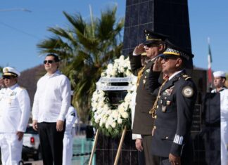 Participa Gobierno de Sonora en conmemoración del CXI Aniversario de la Gesta Heroica del Puerto de Veracruz