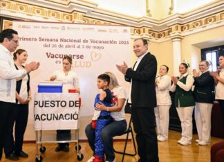 Encabeza Gobernador Durazo inicio de la Primera Semana Nacional de Vacunación 2025 “Vacunarse es Salud”