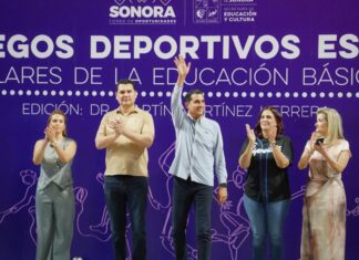 Realiza Gobierno de Sonora los Juegos Deportivos Estatales Escolares de la Educación Básica: SEC