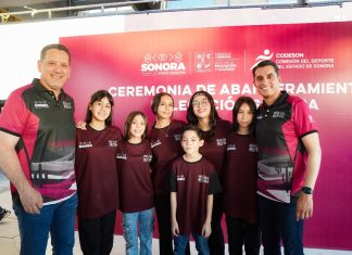 Abandera Gobierno de Sonora a estudiantes que participarán en los Juegos Deportivos Nacionales Escolares: SEC