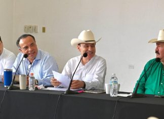 Encabeza Alfonso Durazo presentación del Proyecto de Abastecimiento de Agua del Río Sonora