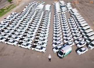 Gobernador Durazo fortalece atención médica en todo el estado con entrega de 231 vehículos y ambulancias de IMSS-Bienestar