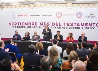 Gobernador Durazo arranca Mes del Testamento con beneficios y descuentos para personal de seguridad, salud y familias