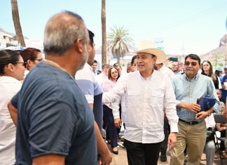 Gobernador Durazo coordina acciones de atención y apoyo tras intensas lluvias en Sonora