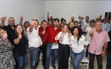 Aquí en la sierra, no están solos, el PRI está con ustedes: Lupita Soto