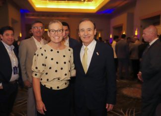 Lidera Gobernador Durazo en transición energética; presenta ante empresarios de Arizona modelo del Plan Sonora