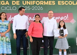 Gobernador Durazo logra disminuir deserción escolar con histórico programa de Becas Sonora de Oportunidades