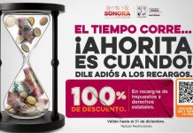 ¡Ahorita es cuando! Descuentos del 100 % en recargos durante el Buen Fin 2025: Gobierno de Sonora
