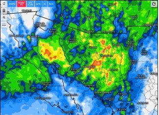 La CEPC reporta pronóstico de lluvias, descenso de temperaturas y posibles nevadas en zonas montañosas
