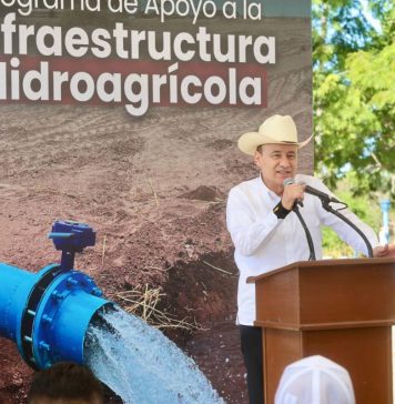 Con el respaldo de la Presidenta Sheinbaum fortalecemos la infraestructura hidroagrícola en el sur del estado: Gobernador Durazo