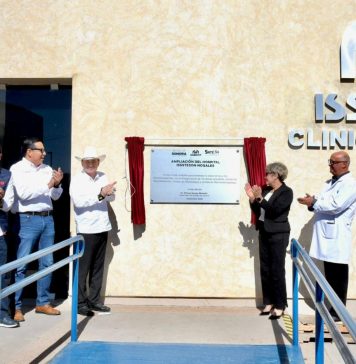 Inaugura Gobernador Durazo ampliación del Hospital de Isssteson en Nogales con especialidades para más de 31 mil derechohabientes