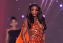 Cae Miss Jamaica del escenario durante la fase preliminar