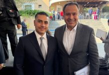 Participa Toño Astiazarán en reunión con secretario de seguridad Omar García Harfuch