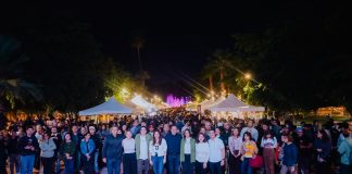 Constatan Toño Astiazarán y Patty Ruibal éxito del Festival del Café en Parque Madero