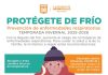 Emite Salud Pública Municipal recomendaciones para proteger a la población por el frente frío número 31