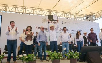 Gobiernos de Claudia Sheinbaum y Alfonso Durazo fortalecen al campo sonorense con títulos de concesión de agua
