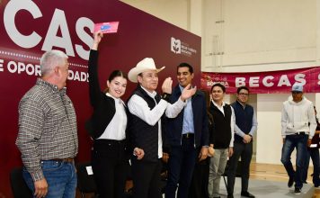 Anuncia Gobernador Durazo convocatoria de becas Sonora de Oportunidades; van más de 600 mil estudiantes becados