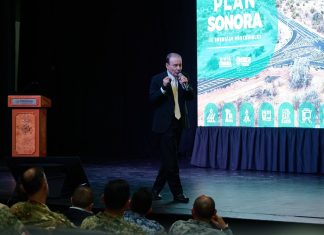 Reconoce Colegio de la Defensa Nacional a Gobernador Durazo por resultados del Plan Sonora en el estado