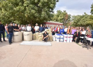 Beneficia COVES a familias navojoenses con materiales para vivienda