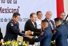 Encabeza Gobernador Durazo conmemoración del 111 aniversario de la Fuerza Aérea Mexicana