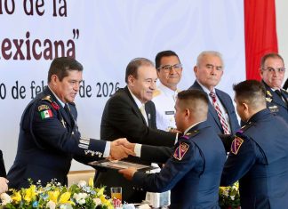 Encabeza Gobernador Durazo conmemoración del 111 aniversario de la Fuerza Aérea Mexicana