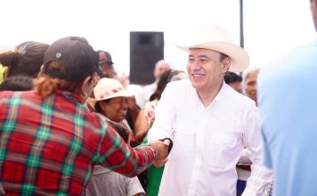 Alfonso Durazo fortalece al sector agrícola con obra estratégica en la carretera Hermosillo-Kino