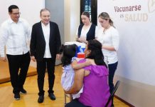 Durazo y Sheinbaum suman a Sonora al plan de vacunación contra el Sarampión; se garantiza disponibilidad de dosis