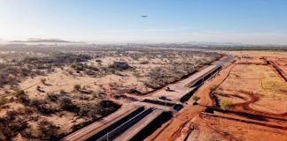 Supervisa Toño Astiazarán avance de la primera etapa del Libramiento Norponiente